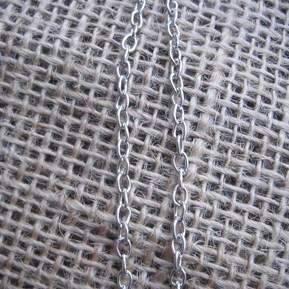 Stargate Glass Cabochon Pendant Necklace - Picture 12 of 12